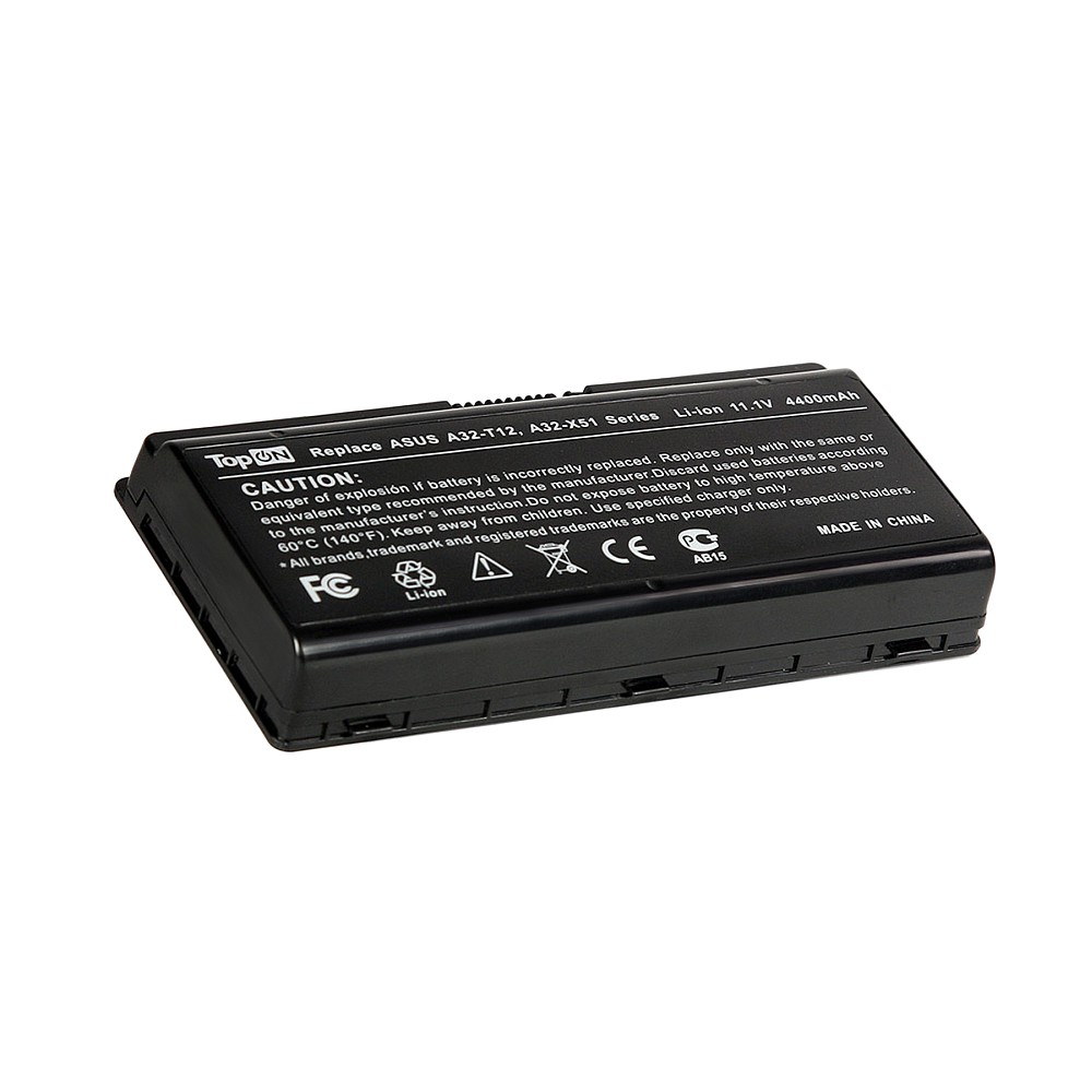 Аккумулятор для ноутбука Asus T12, T12b, T12C, X51, X51H, X51L Series. 11.1V 4400mAh 49Wh. A32-T12, A32-X51.