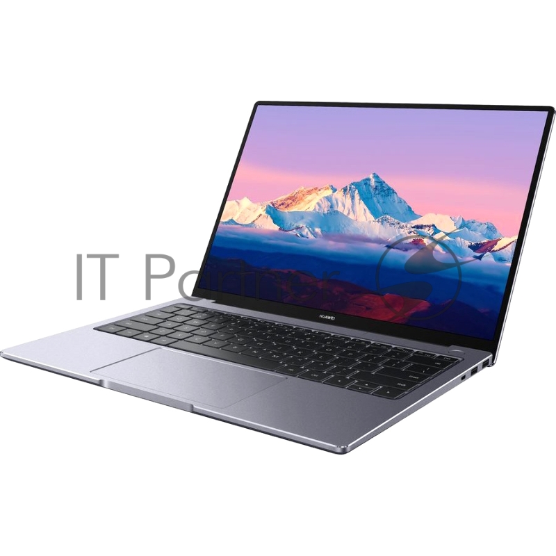 Ноутбук Huawei MateBook B5-430(KLVDZ-WFH9) 14(2160x1440 IPS)/Intel Core i5 1135G7(2.4Ghz)/16384Mb/512PCIS Iris Xe Graphics/Cam/BT/WiFi/war 1y/1.49kg/Space Grey/Win10Pro + Mini-RJ45 to RJ45 RU kbd