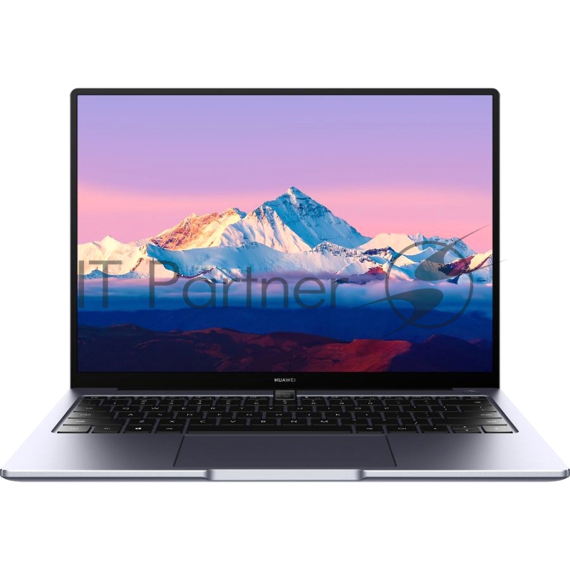Ноутбук Huawei MateBook B5-430(KLVDZ-WFH9) 14(2160x1440 IPS)/Intel Core i5 1135G7(2.4Ghz)/16384Mb/512PCIS Iris Xe Graphics/Cam/BT/WiFi/war 1y/1.49kg/Space Grey/Win10Pro + Mini-RJ45 to RJ45 RU kbd
