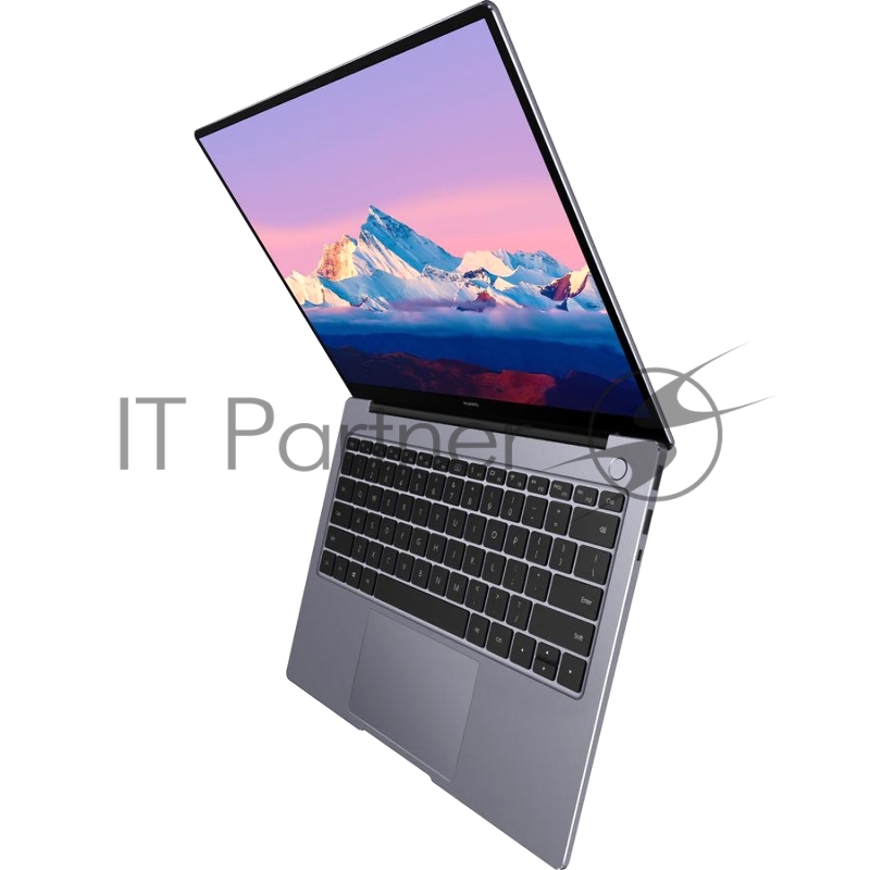 Ноутбук Huawei MateBook B5-430(KLVDZ-WFH9) 14(2160x1440 IPS)/Intel Core i5 1135G7(2.4Ghz)/16384Mb/512PCIS Iris Xe Graphics/Cam/BT/WiFi/war 1y/1.49kg/Space Grey/Win10Pro + Mini-RJ45 to RJ45 RU kbd