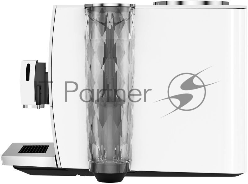 Кофемашина/ 15 бар, автоматический капучинатор, 10 степеней помола, серебристый/ белый