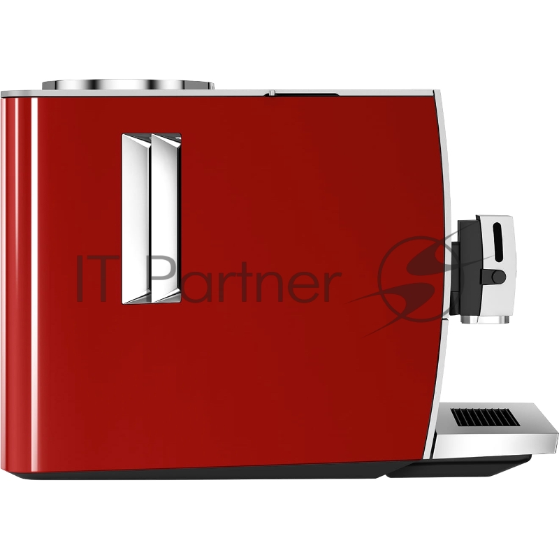 Кофемашина Jura/ 15 бар, 10 степеней помола, серебристый/красный