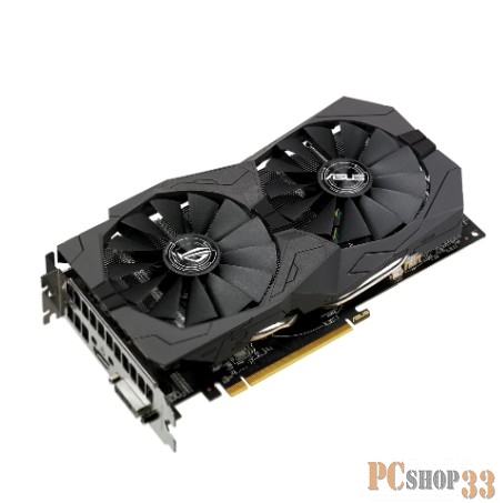 Видеокарта Asus PCI-E ROG-STRIX-RX560-4G-V2-GAMING AMD Radeon RX 560 4096Mb 128 GDDR5 1199/6000 DVIx1 HDMIx1 DPx1 HDCP Ret