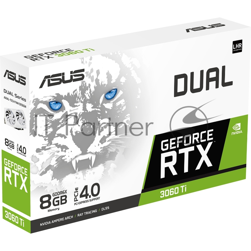 Видеокарта/ DUAL-RTX3060TI-8GD6X-WHITE