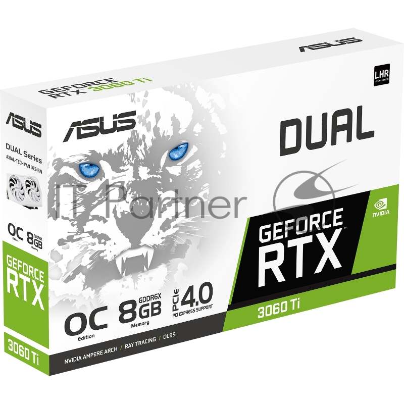 Видеокарта/ DUAL-RTX3060TI-O8GD6X-WHITE