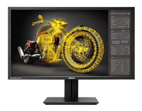 Монитор Asus 28 PB287Q 4K черный LED 1ms 16:9 HDMI M/M матовая HAS Pivot 100000000:1 300cd 3840x216