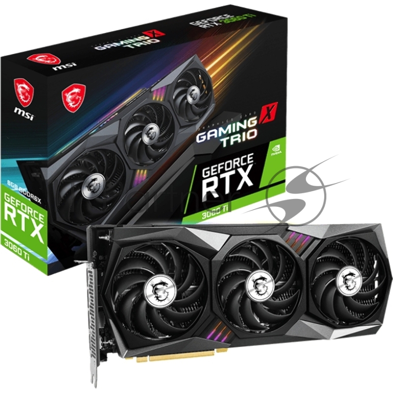 Видеокарта GeForce RTX 3060 Ti GAMING X TRIO 8GD6X