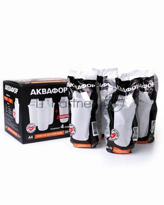 Кассета Аквафор А6, комплект из 4-х шт