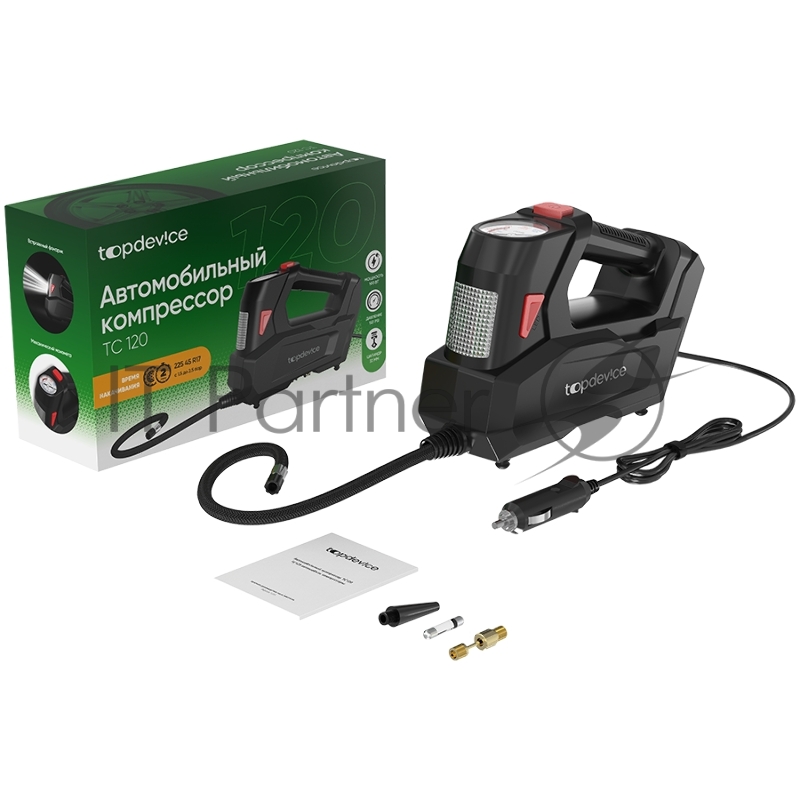 Автомобильный компрессор C2814-2 Pointer Corded car air compressorRated Voltage :12VRated Current :≤8ARated power :≤100WAir Flow:≥18L/minOutput Air Pressure :150PSICylinder Specifications :22MMNoise:82dbLine length :3MSpecial features:no battery