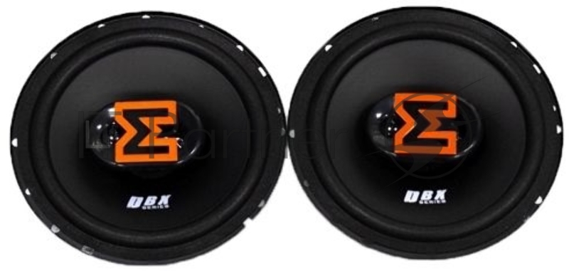 Колонки автомобильные Edge EDBX6-E1 180Вт 4Ом 16.5см (6 1/2дюйм) (ком.:2кол.) коаксиальные трехполосные