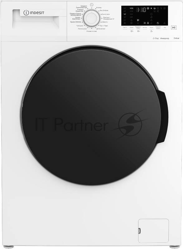 Стиральная машина Indesit WDS 7428 C7S VW класс: B загр.фронтальная макс.:7кг (с сушкой) белый