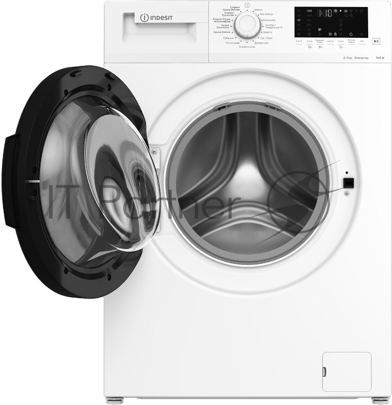 Стиральная машина Indesit WDS 7428 C7S VW класс: B загр.фронтальная макс.:7кг (с сушкой) белый