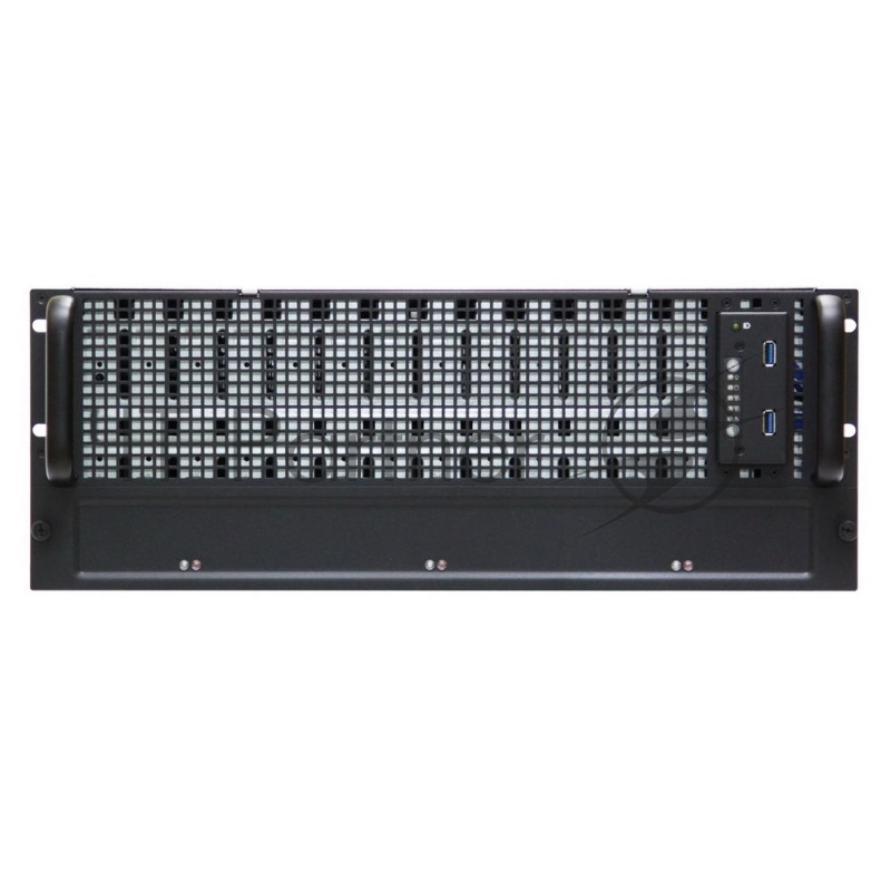 Корпус AIC RSC-4H_XE1-4H000-06, 4U 60-bay storage server chassis,3x20-port 12G EOB backplane, 1600W CRPS redundant power supply(100 -240V),2xhot-swap OS,4x hot-swap 8038 fans,rear 6x2.5 SATA/SAS+ 4xNVMe external hot-swap drive bays,25 slide raiI pall
