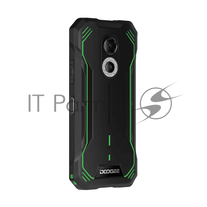 Смартфон Doogee S51 Vibrant Green, 15,2 cm (6) 720x1440, 2.0GHz, 8 Core, 4GB RAM, 64GB, up to 512GB flash, 12Mpix+2Mpix/8Mpix, 2 Sim, 2G, 3G, LTE, BT v5.0, Wi-Fi, GPS, Type-C, 5180mAh, Android 12, 266 г, 167,4 ммx81.4 ммx14,6 мм