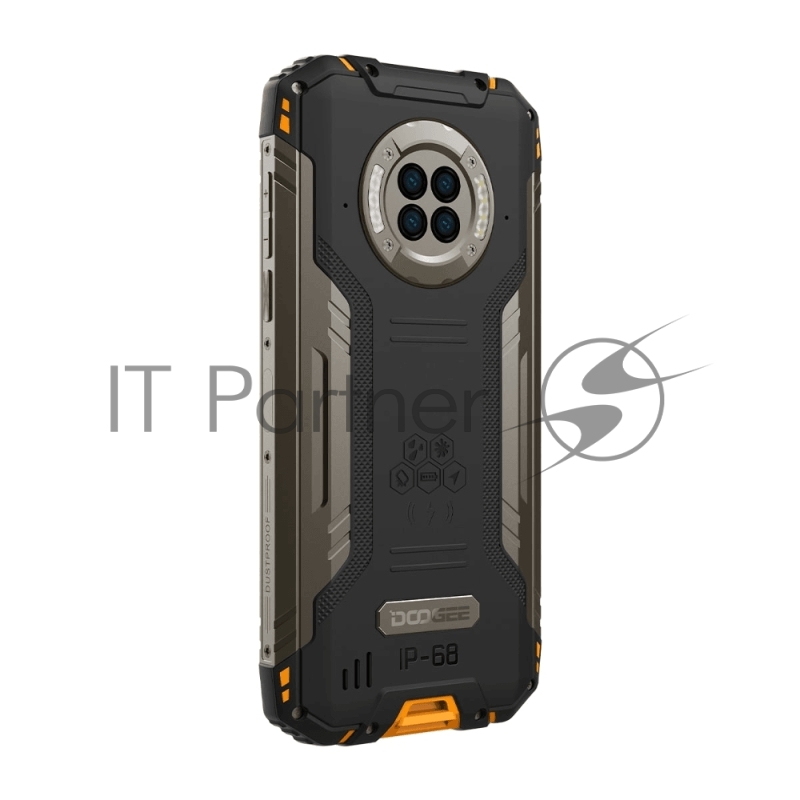 Смартфон Doogee S96 GT Volcano Orange, 6.22 720 x 1520 пикселей, 2x2,1 ГГц+ 6x2,0 ГГц, 8 Core, 8GB RAM, 256GB, up to 512GB flash, 48 МП+20 МП+8 МП+2МП/32Mpix, 2 Sim, 2G, 3G, LTE, BT v5.0, Wi-Fi, NFC, GPS, Type-C, 6350 мА·ч, Android 12, 310г, 167, ммx