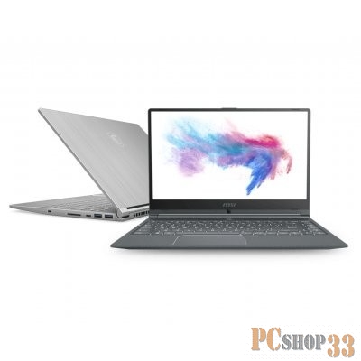 Ноутбук MSI Modern 14 C5M-010XRU Ryzen 5 5625U 16Gb SSD512Gb AMD Radeon 14 IPS FHD (1920x1080) Free DOS black WiFi BT Cam (9S7-14JK12-010)