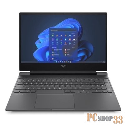 Ноутбук HP Victus 15-fa0031dx / 15.6 Full HD 1920x1080/Intel Core i5 12450H/8 Gb/ 512 Gb SSD/ DVD нет/ nVidia GeForce GTX 1650 4096 Mb/ Windows 11 Home/ черный/ 2.29 кг