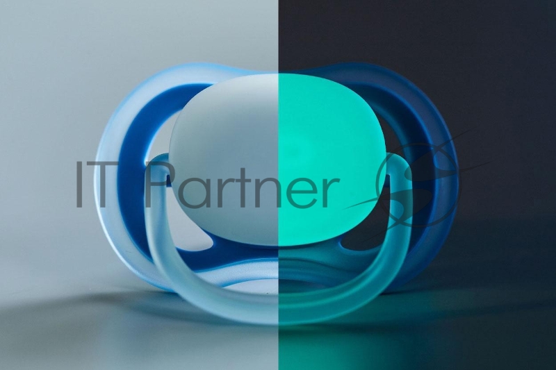 Пустышка 6-18M, 2 шт НОЧНАЯ для девочки