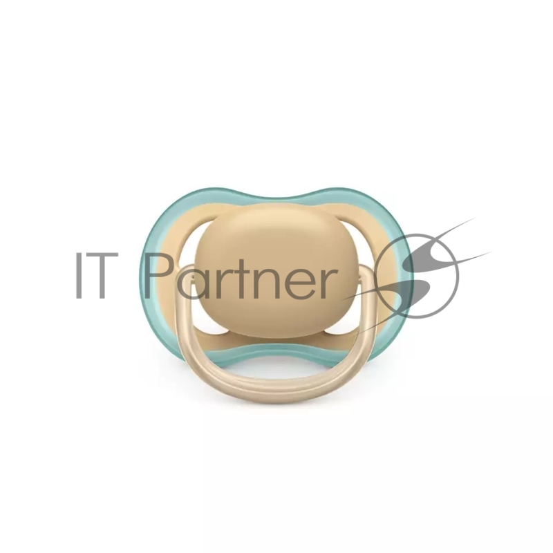 Пустышка ultra air, Серая/Персиковая без рисунков, 0-6 мес, 2 шт, для мальчиков и девочек