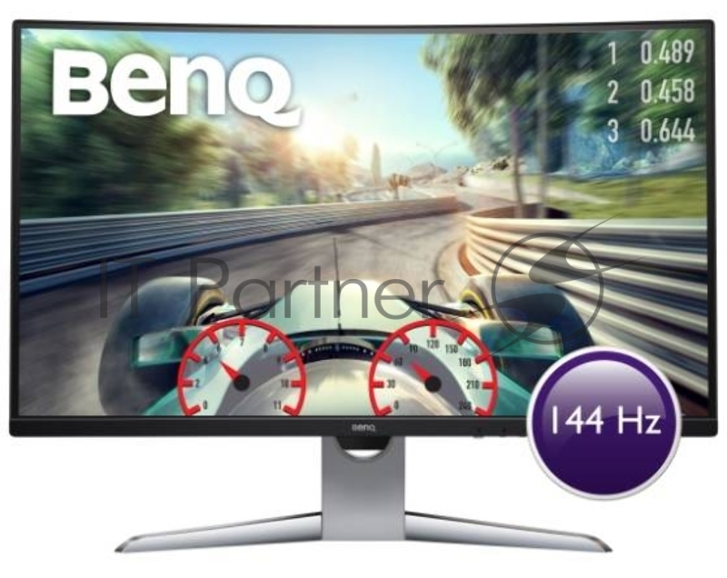 Монитор Benq 31.5 EX3203R черный VA LED 4ms 16:9 HDMI матовая 20000000:1 300cd 178гр/178гр 2560x144