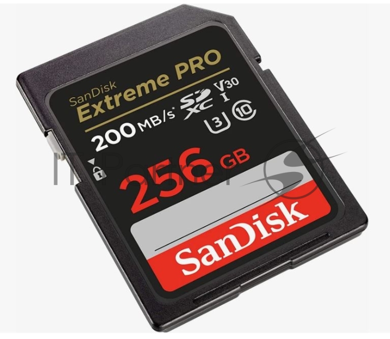 Флеш карта SD 256GB SanDisk SDXC Class 10 V30 UHS-I U3 Extreme Pro 200MB/s