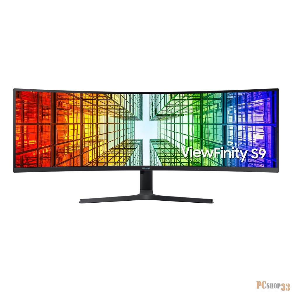 Монитор Samsung 49 S49A950UIU черный VA LED 32:9 HDMI M/M матовая HAS Piv 250cd 178гр/178гр 5120x1440 DP 2K USB 14.6кг