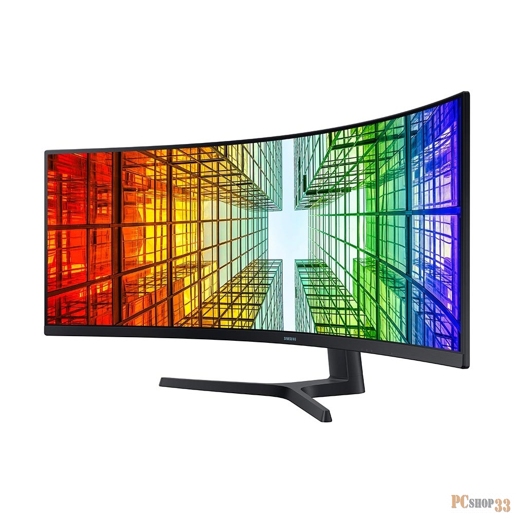 Монитор Samsung 49 S49A950UIU черный VA LED 32:9 HDMI M/M матовая HAS Piv 250cd 178гр/178гр 5120x1440 DP 2K USB 14.6кг