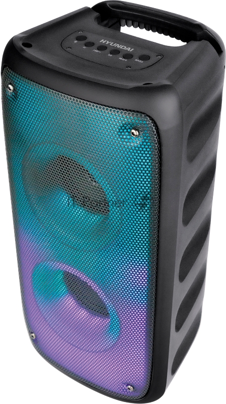 Минисистема Hyundai H-MC1230 черный 40Вт FM USB BT micro SD