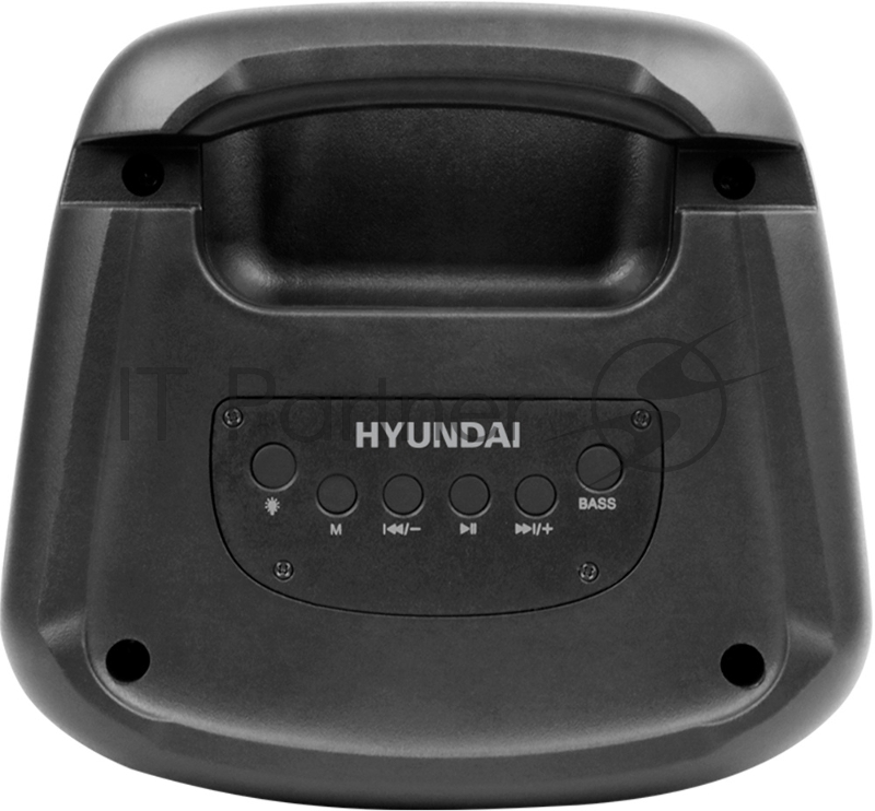 Минисистема Hyundai H-MC1230 черный 40Вт FM USB BT micro SD