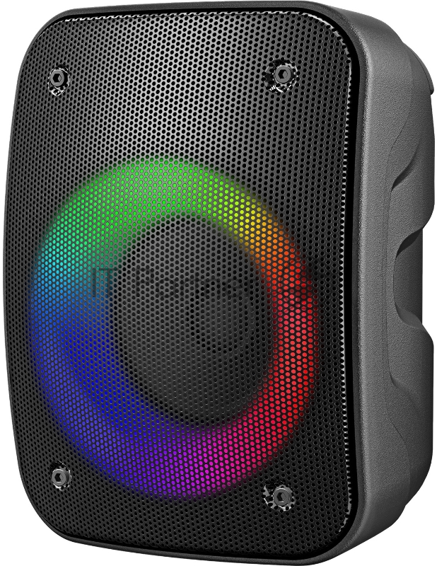 Колонка порт. Hyundai H-PS1005 черный 20W 1.0 BT 10м 1800mAh