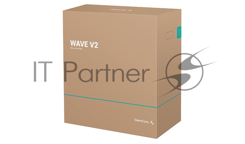 Корпус DeepCool WAVE V2 DP-MATX-DPWAVE2 (713050) mATX, CPU Height 140mm, VGA max 340mm, USB 2.0 x 2, USB 3.0 x 1, Audio x 1, Mic x 1, int. 3.5 x 2 , 2.5 x 3, Ext. 5.25 x 1, 3.5 x 1