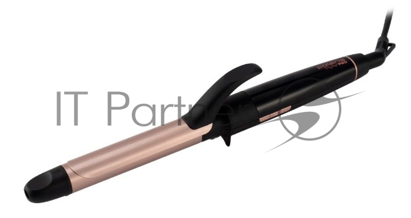 Щипцы Polaris PHS 2533KT Digital PRO 50Вт макс.темп.:220С покрытие:керамическое розовое золото/черный