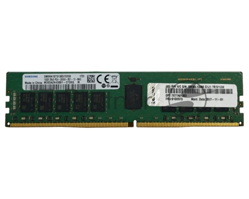 Модуль памяти Lenovo ThinkSystem 32GB TruDDR4 3200 MHz (2Rx8 1.2V) RDIMM