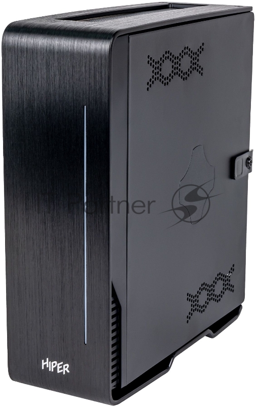 Корпус Hiper Vi7B черный 180W miniITX 1x92mm 2xUSB2.0 1xUSB3.0 audio bott PSU