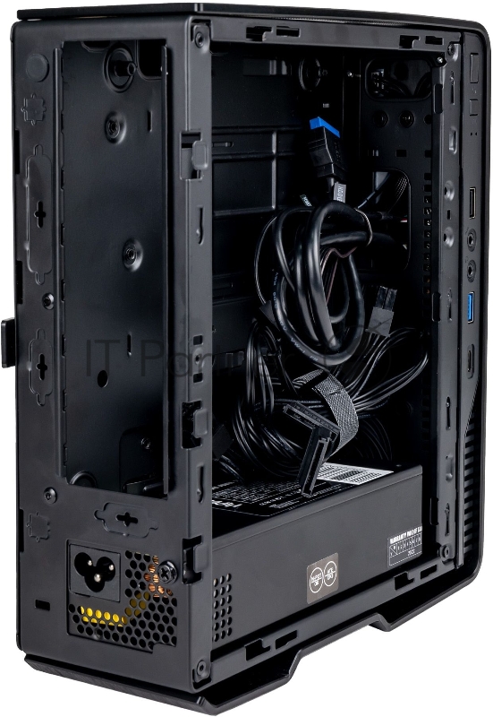 Корпус Hiper Vi7B черный 180W miniITX 1x92mm 2xUSB2.0 1xUSB3.0 audio bott PSU