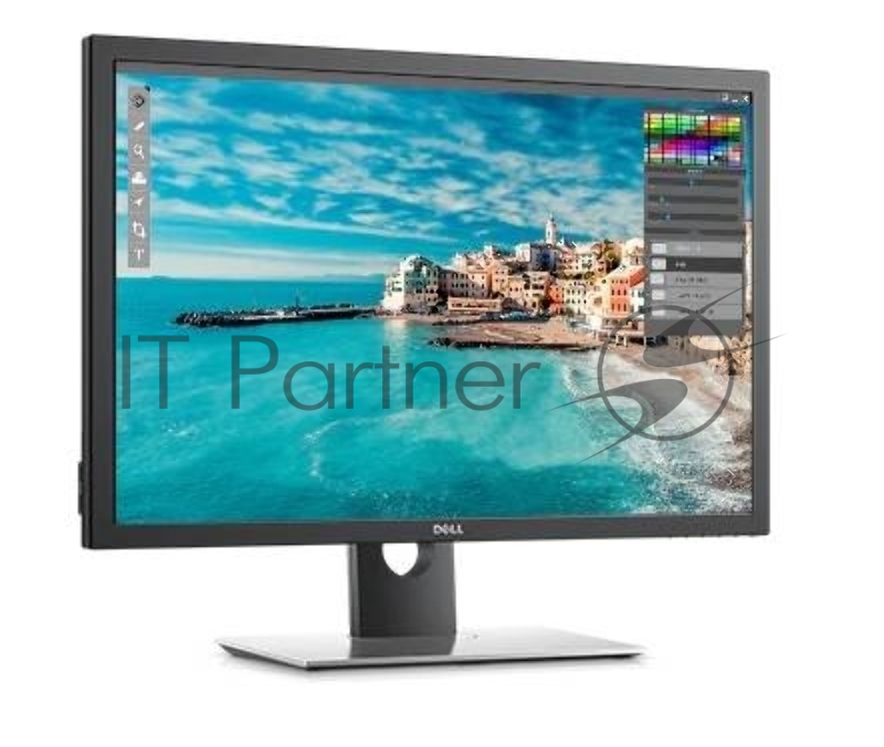 Монитор Dell 30 UP3017 черный IPS LED 6ms 16:10 HDMI матовая HAS Pivot 350cd 178гр/178гр 2560x1600