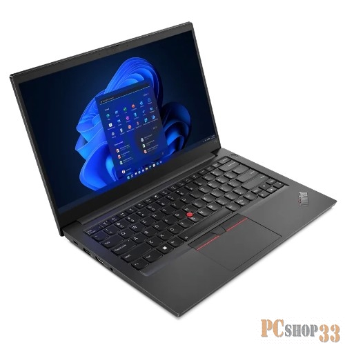 Ноутбук ThinkPad E14 Gen 4 14 FHD (1920x1080) IPS 300N, Ryzen 5 5625U, 2x8GB DDR4 3200, 512GB SSD M.2, Radeon Graphics, WiFi, BT, FPR, TPM2, IR&FHD Cam, 57Wh, 65W USB-C, NoOS, Black, 1Y, 1.59kg