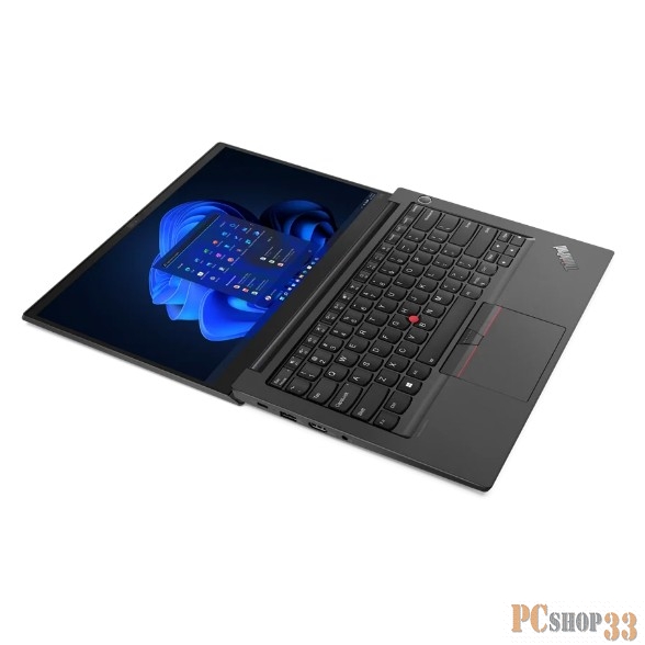 Ноутбук ThinkPad E14 Gen 4 14 FHD (1920x1080) IPS 300N, Ryzen 5 5625U, 2x8GB DDR4 3200, 512GB SSD M.2, Radeon Graphics, WiFi, BT, FPR, TPM2, IR&FHD Cam, 57Wh, 65W USB-C, NoOS, Black, 1Y, 1.59kg