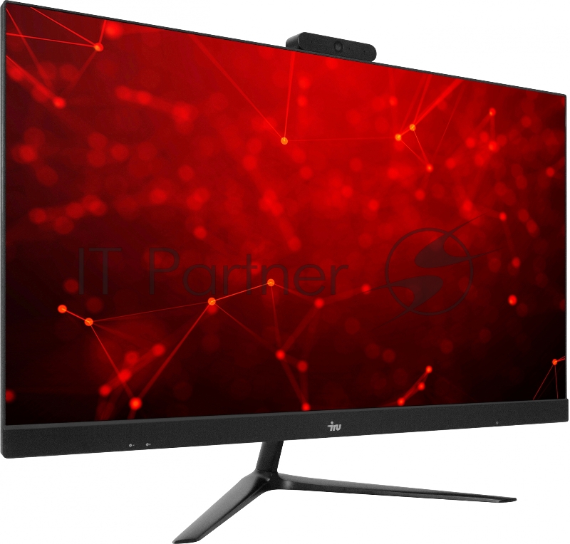 Моноблок IRU Office P2313 23.8 Full HD i3 10100 (3.6) 8Gb SSD256Gb UHDG 630 Free DOS GbitEth WiFi BT 120W Cam черный 1920x1080
