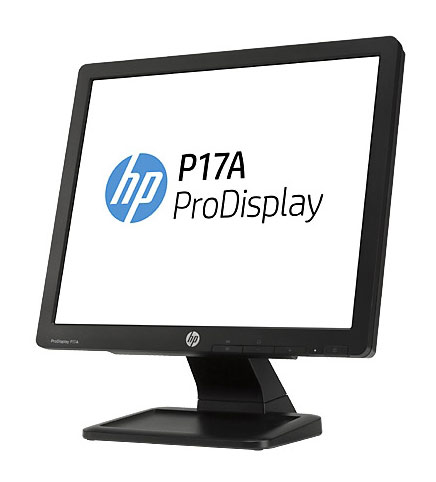 Монитор HP 17 P17A черный TN+film LED 5ms 5:4 полуматовая 250cd 170гр/160гр 1280x1024 D-Sub HD READ