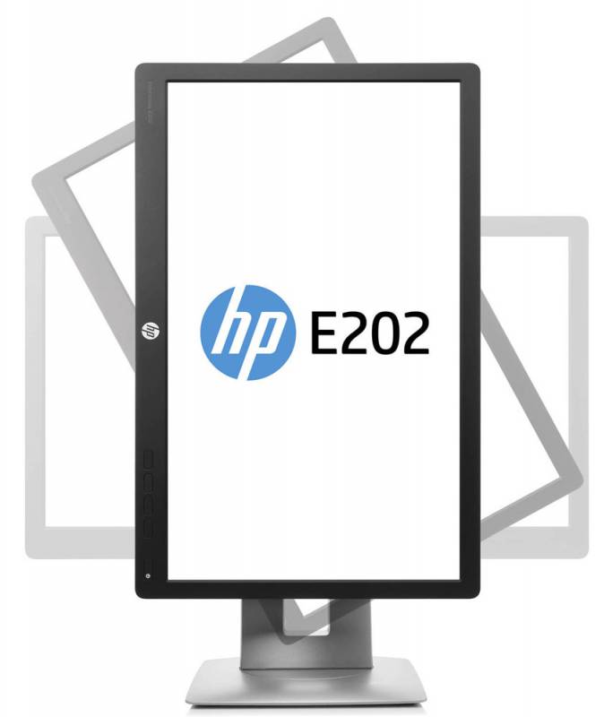 Монитор HP 20 E202 черный IPS LED 16:9 HDMI Pivot