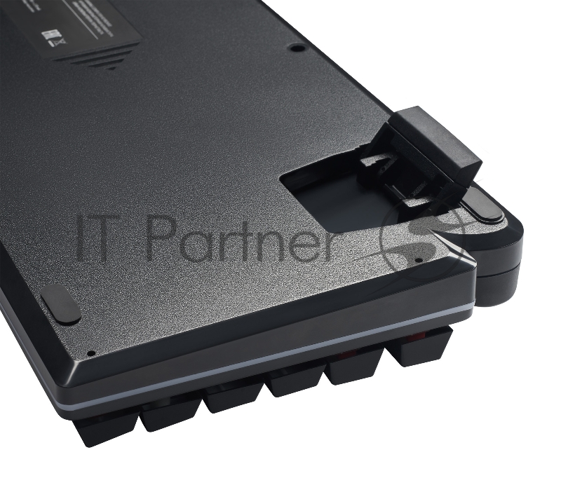 Клавиатура Оклик GMNG 999GK механическая черный/серебристый USB Multimedia for gamer LED (подставка для запястий) (1091218)