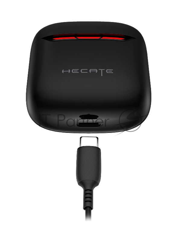 Наушники с микрофоном Edifier GM3 Plus черный вкладыши BT оголовье