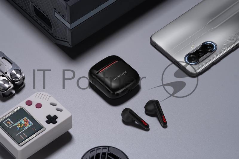 Наушники с микрофоном Edifier GM3 Plus черный вкладыши BT оголовье