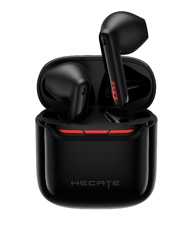 Наушники с микрофоном Edifier GM3 Plus черный вкладыши BT оголовье