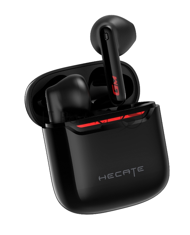 Наушники с микрофоном Edifier GM3 Plus черный вкладыши BT оголовье