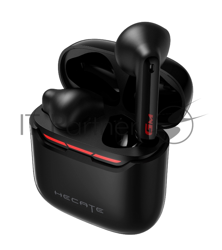 Наушники с микрофоном Edifier GM3 Plus черный вкладыши BT оголовье