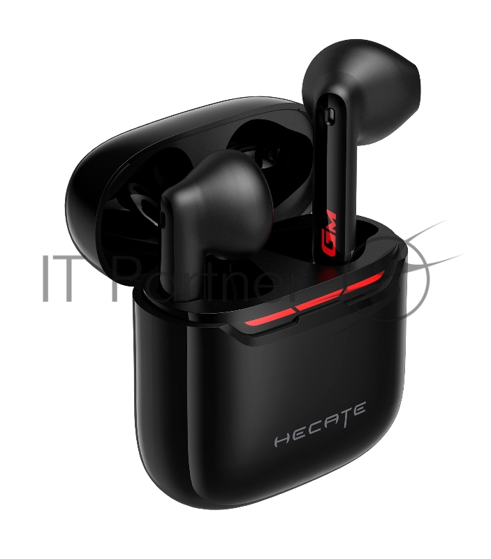 Наушники с микрофоном Edifier GM3 Plus черный вкладыши BT оголовье