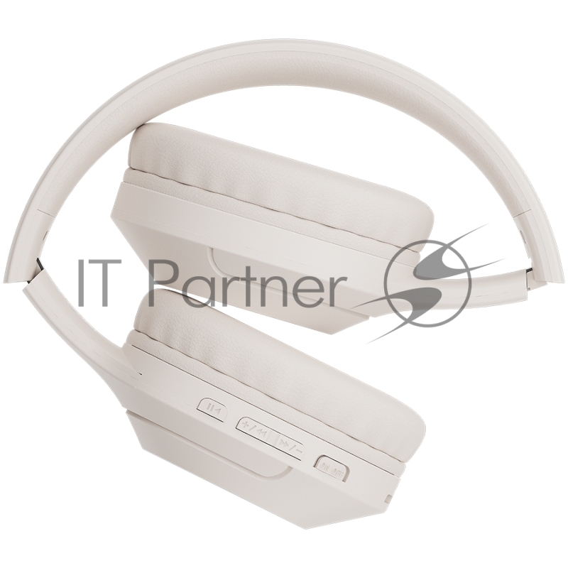 Гарнитура CANYON BTHS-3, Bluetooth headset,with microphone, BT V5.1 JL6956, battery 300mAh, Type-C charging plug, PU material, size:168*190*78mm, charging cable 30cm and audio cable 100cm, Beige