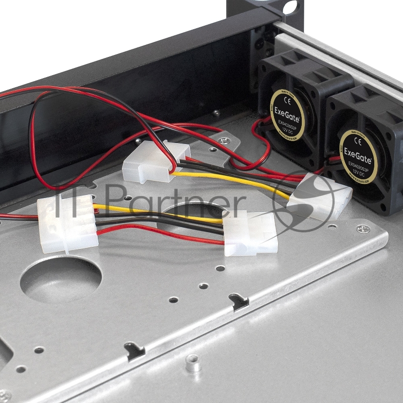 Серверный корпус ExeGate EX293306RUS Pro 1U390-01 <RM 19, высота 1U, глубина 390, БП 1U-F450AS, USB>